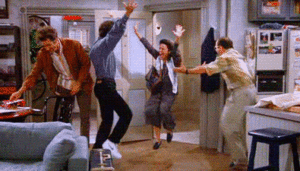 Seinfeld happy dance